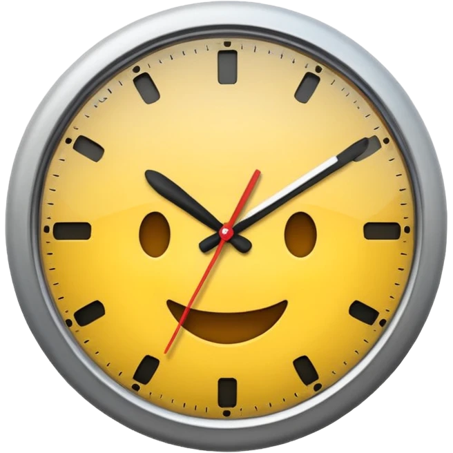 Create emoji doing clock it emoji