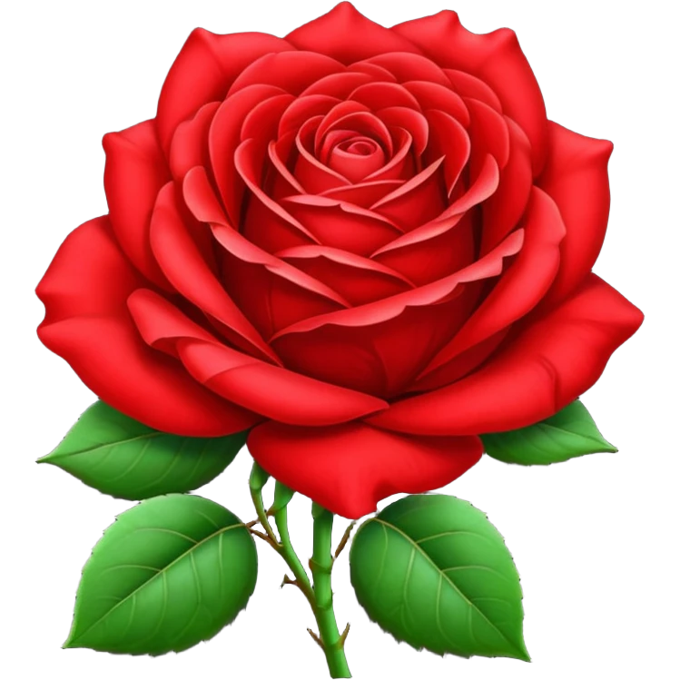 Rosa roja emoji