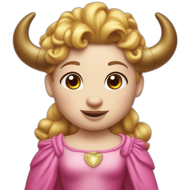 Princess robat bull gum emoji