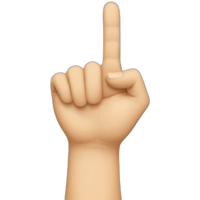 hand making L sign with finger and thumb emoji