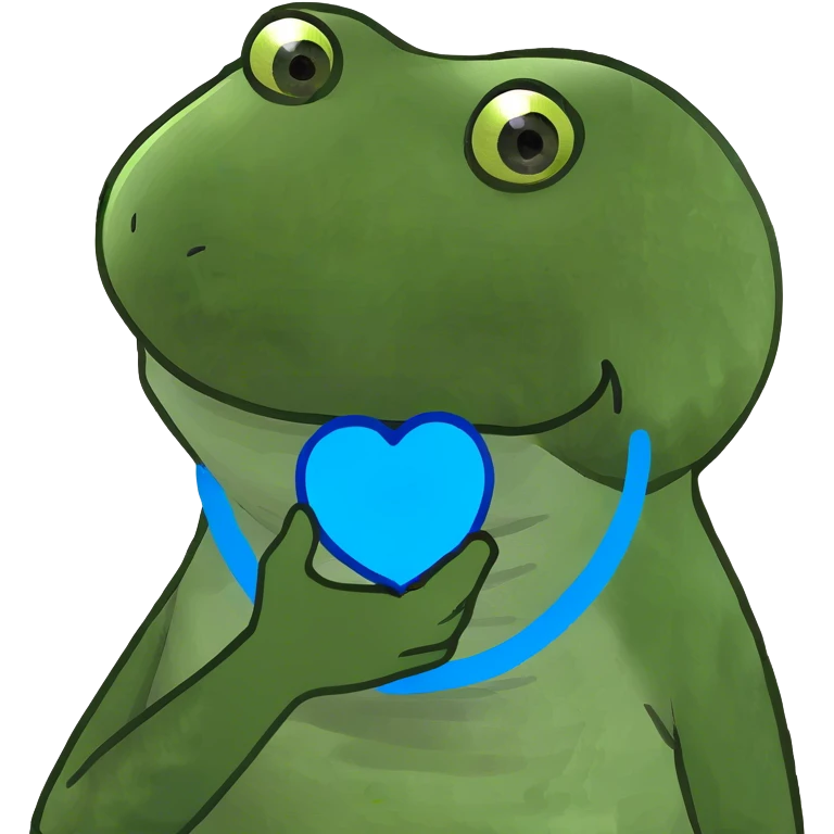 Blue heart  emoji