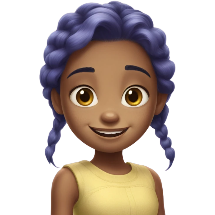 Niña de monster inc emoji