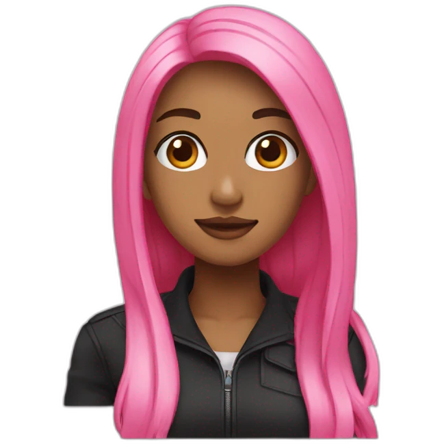 Black pink emoji