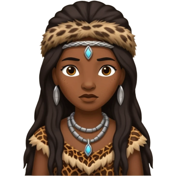 stone age woman emoji