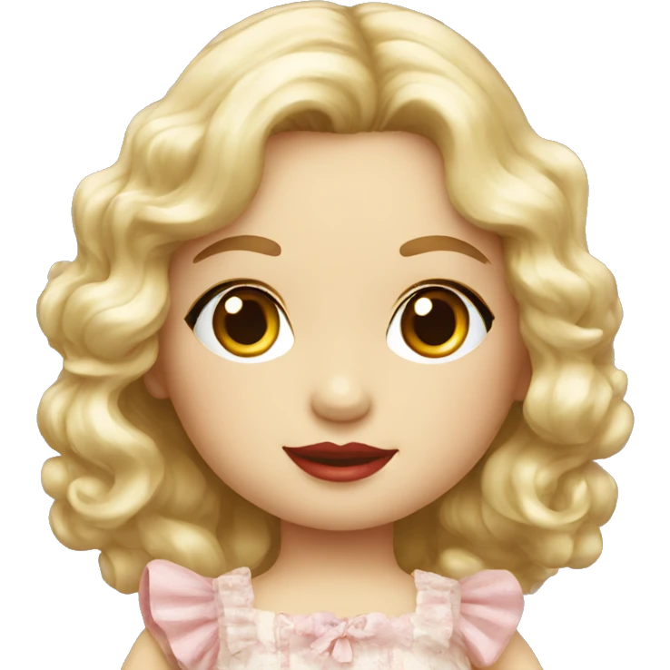 vintage doll emoji