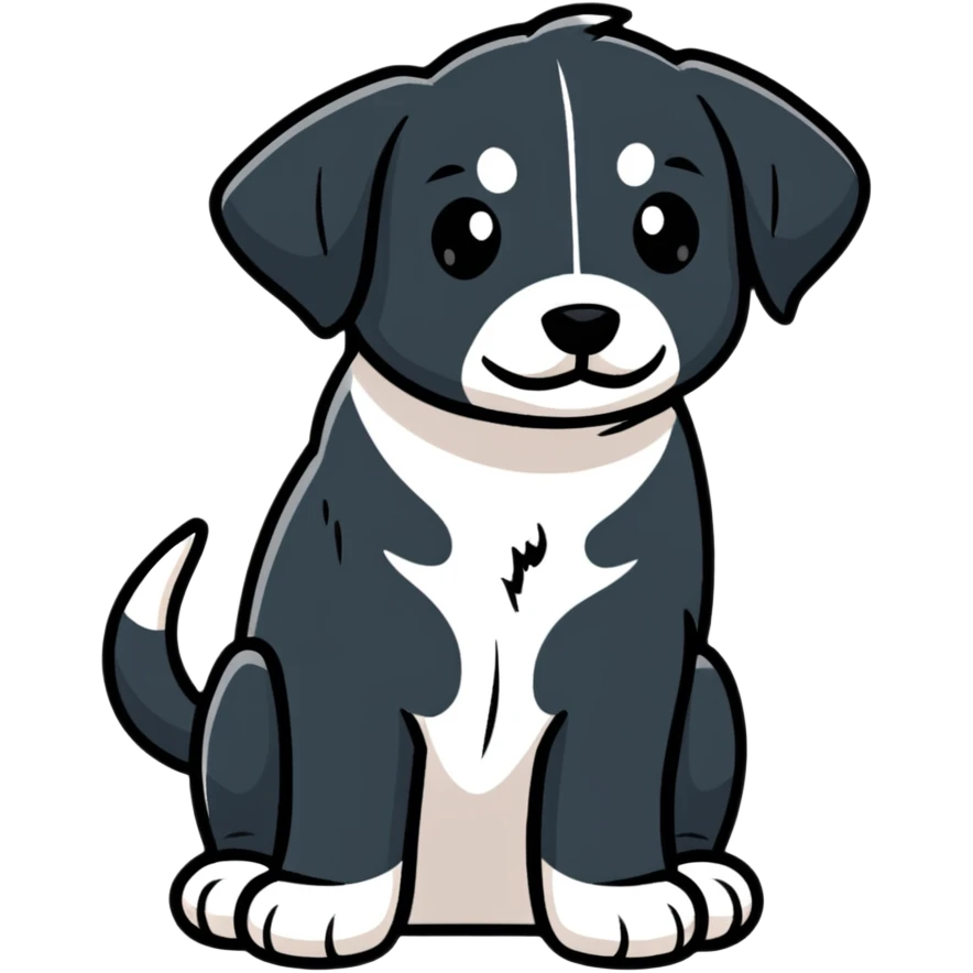 Puppy love  emoji