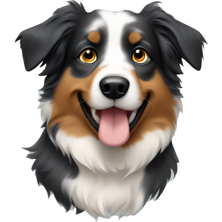 Australian shepherd dog emoji
