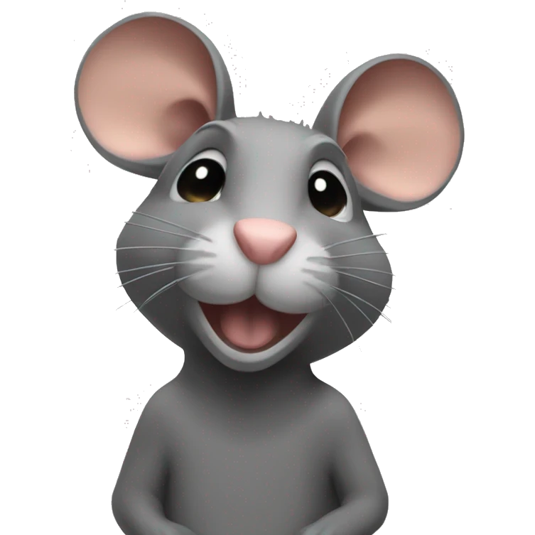Rat saying can we make peace emoji