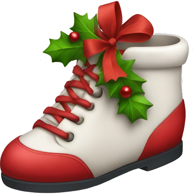 Christmas shoes  emoji