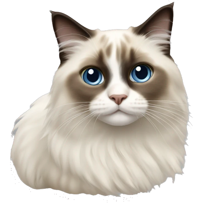 Ragdoll cat emoji