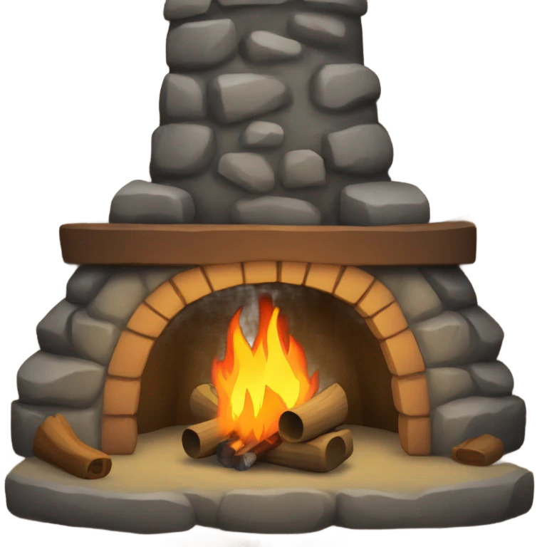camp fireplace emoji