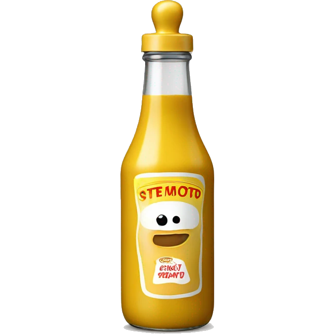 Mustard bottle  emoji