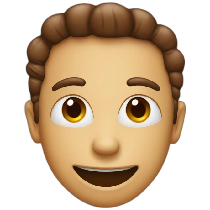 Coffee smile emoji