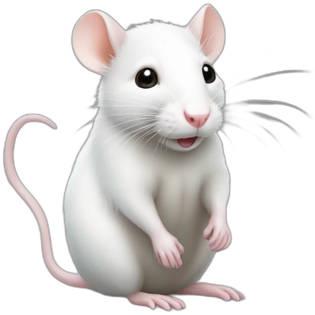 side white rat emoji