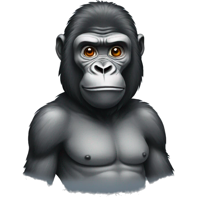 Male gorilla emoji