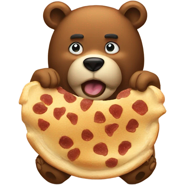 Hungry bear emoji