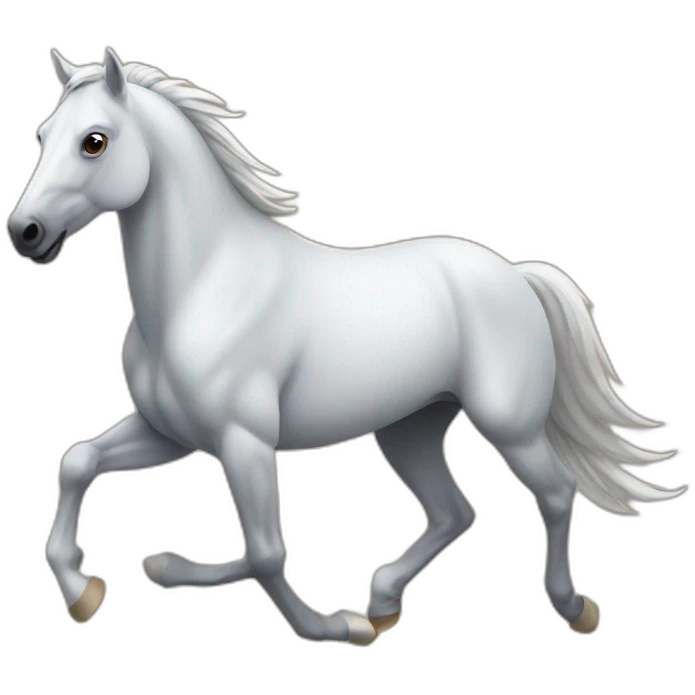 Caballo corriendo emoji