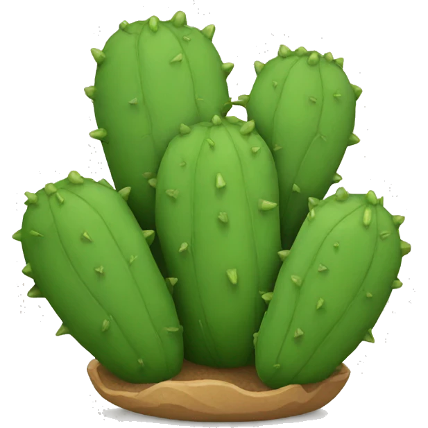 round Nopal emoji
