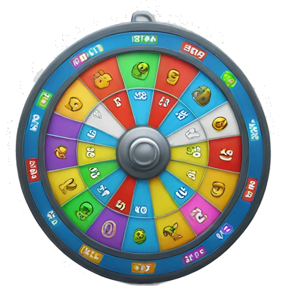 Spin-to-Win Wheel emoji