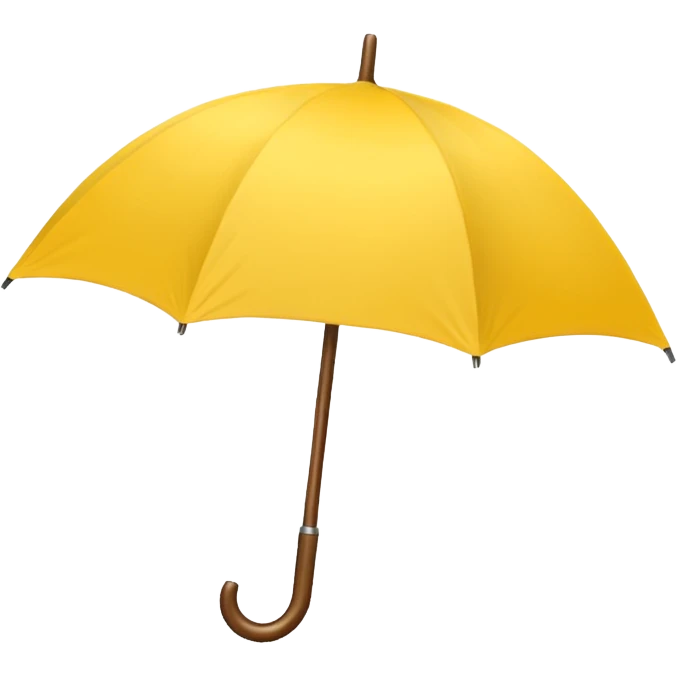 Yellow umbrella  emoji