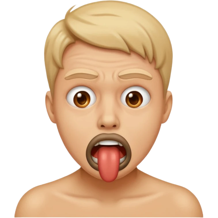 Gagged emoji