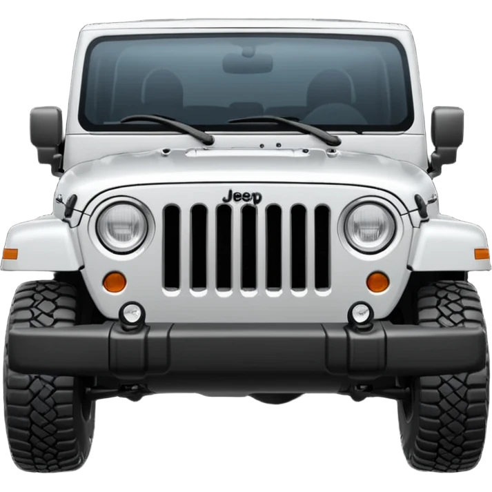 outline jeep front emoji