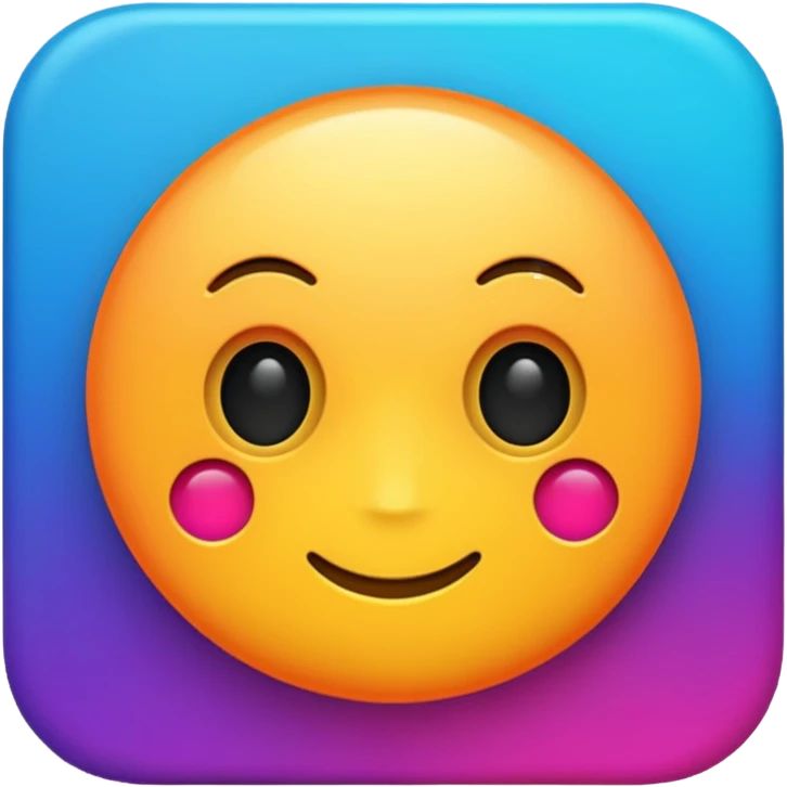 A cool challenging icon emoji