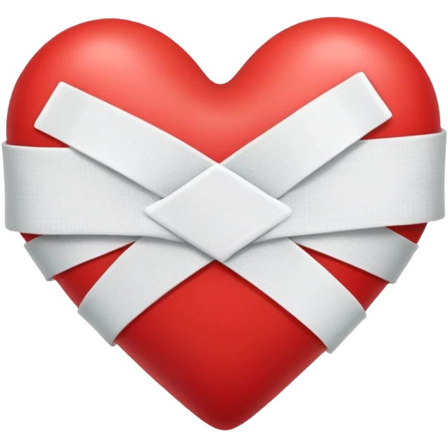 heart bandaged emoji