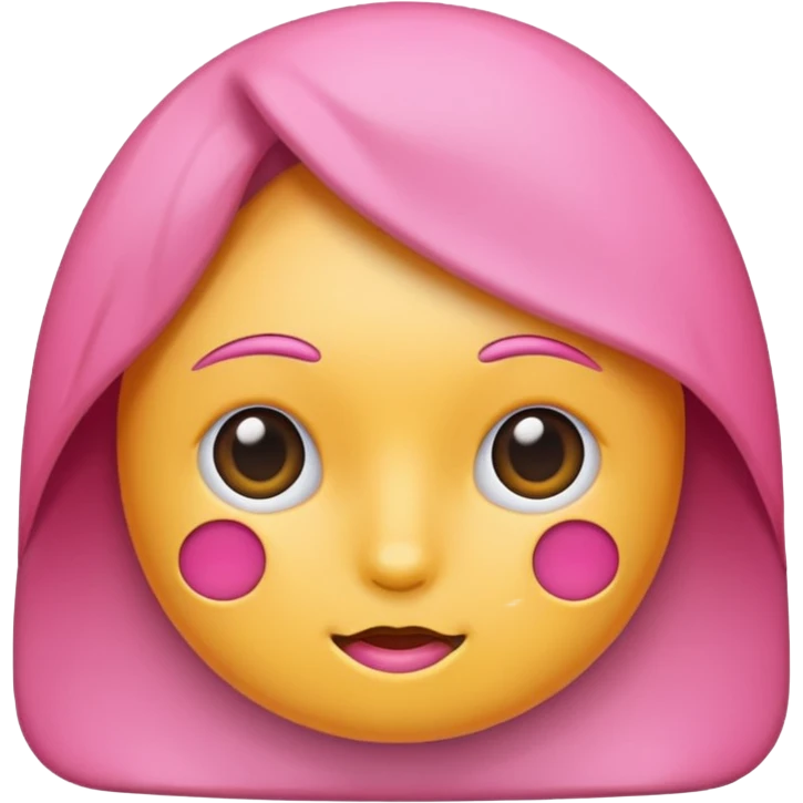 Pink emoji