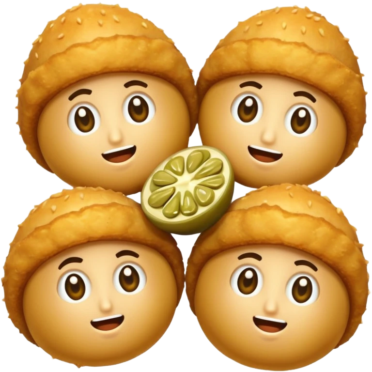 4 olive all'ascolana impanate e fritte (senza faccina) emoji