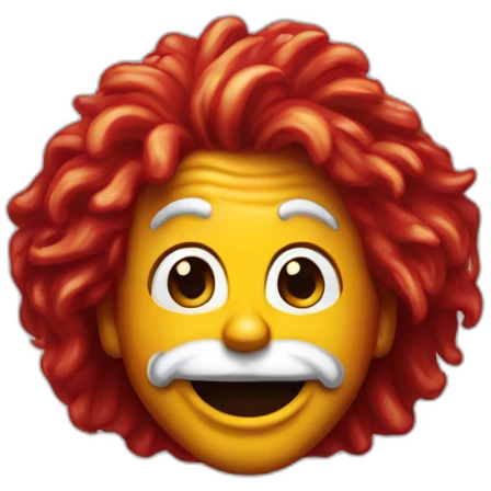 ronald mcdonald emoji
