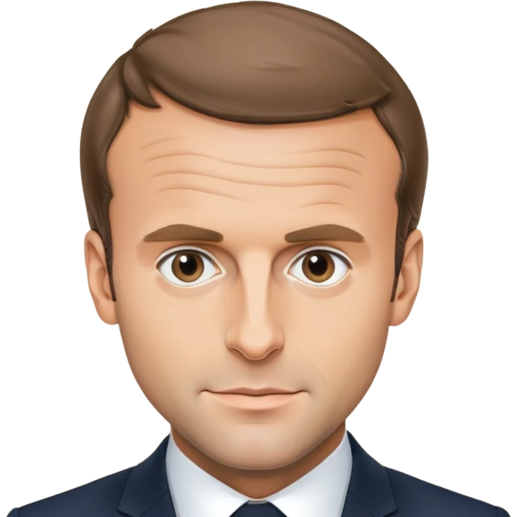 Emmanuel Macron emoji