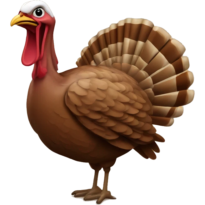 Turkey carving wood  emoji