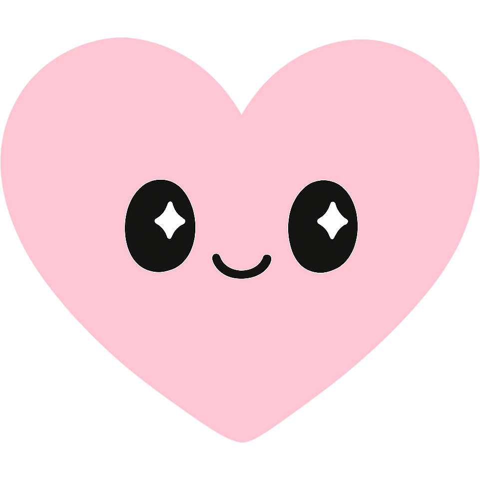 pink heart emoji