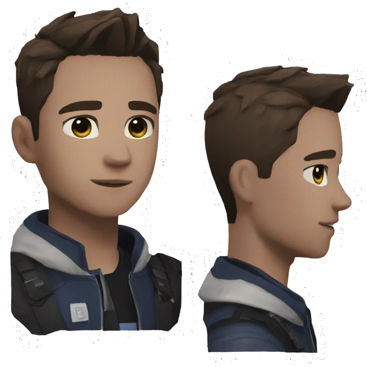 Connor Detroit Become Human emoji