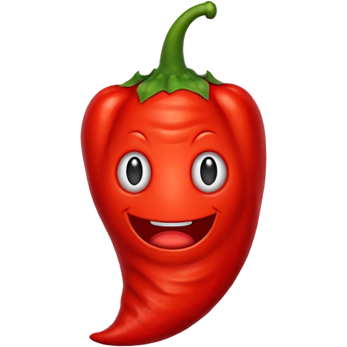 Ghost pepper emoji