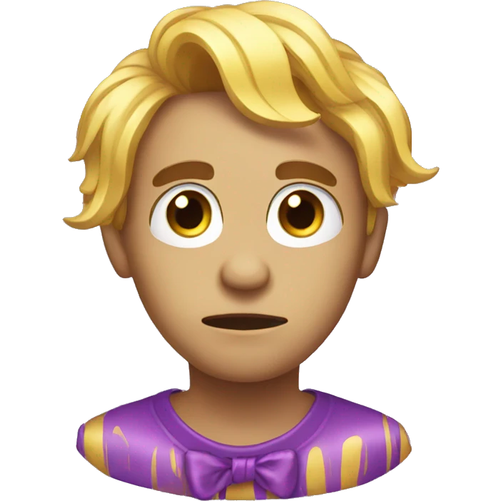 Party streamer sad emoji