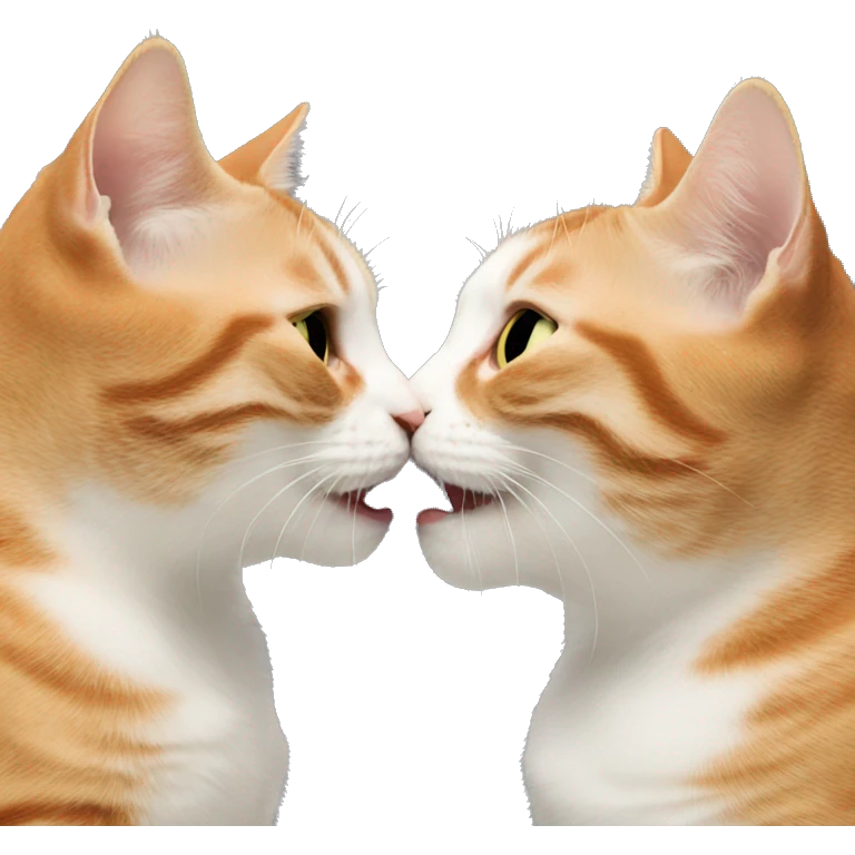 cats kissing  emoji