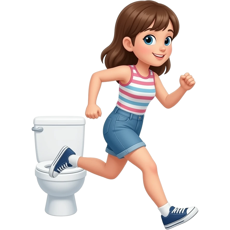 Going to the bathroom be right back

girl running to bathroom emoji