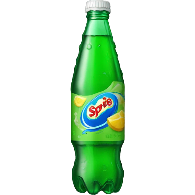 a bottle of crispy sprite emoji