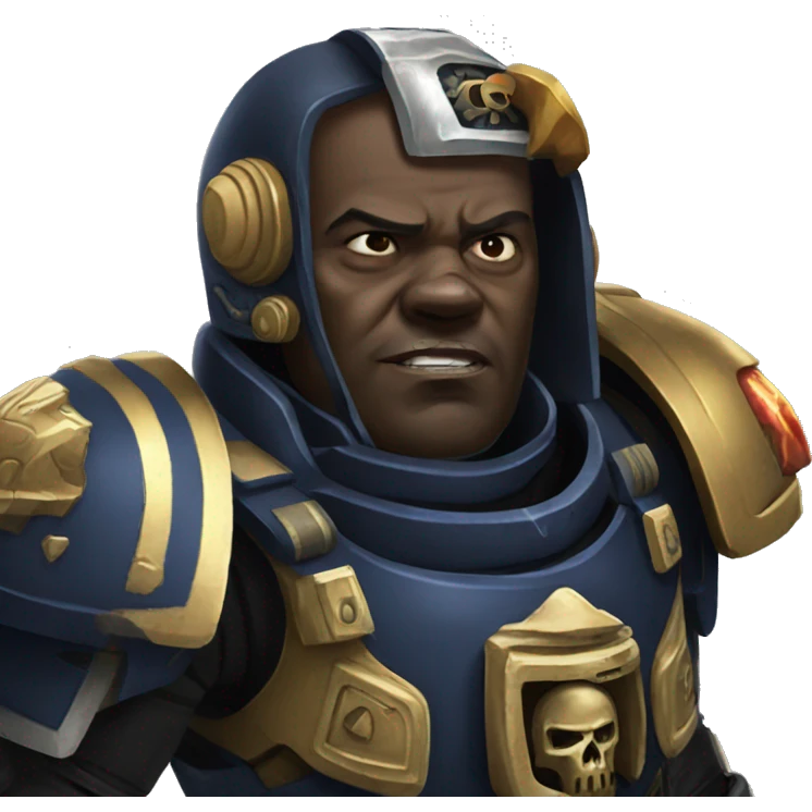 Space marine Titus emoji