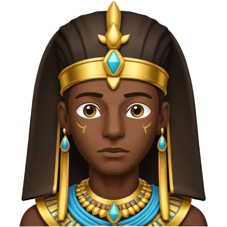 Black pharoah  emoji