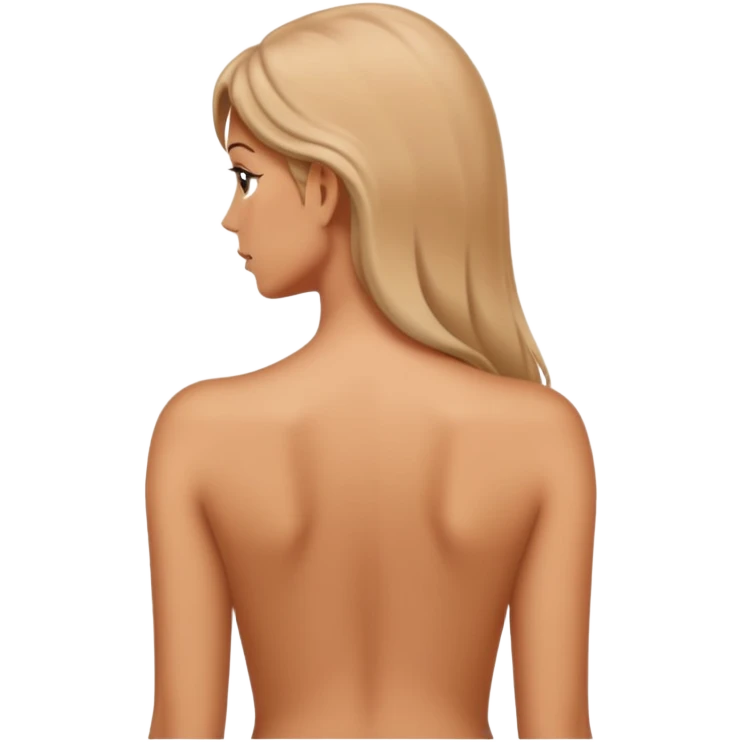 nude female back emoji