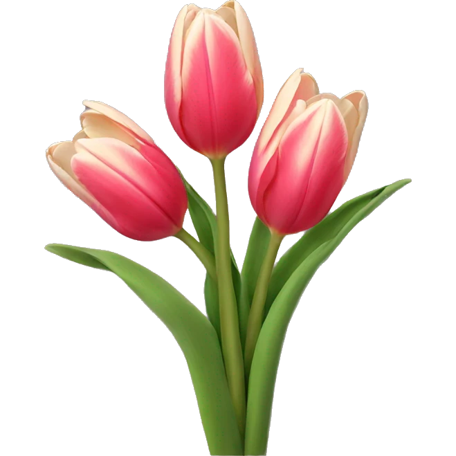 Tulips emoji