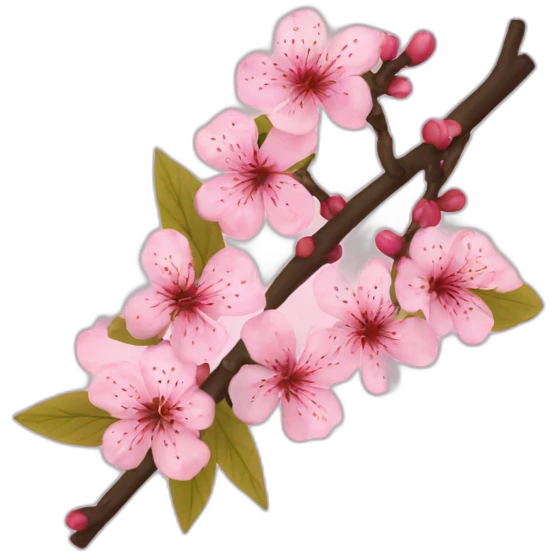 Cerisier japonais emoji