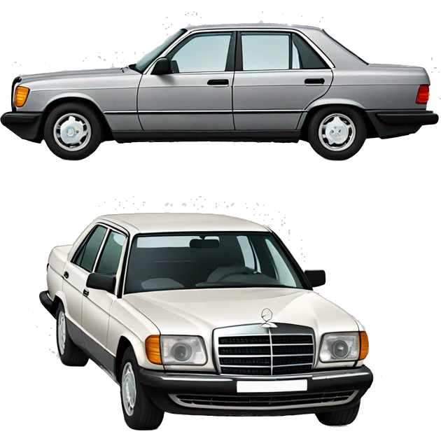 Mercedes w126 emoji