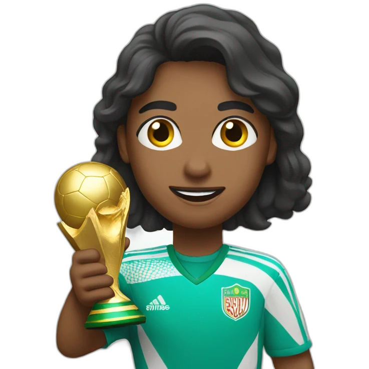 pessi holding world cup emoji