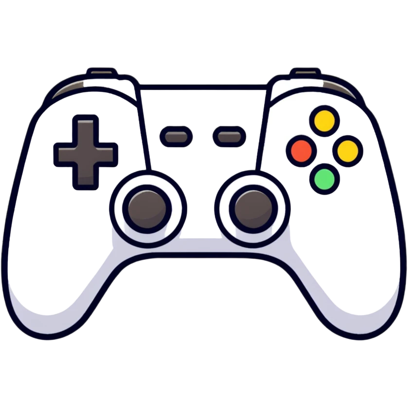 gaming emoji holding a console controller emoji
