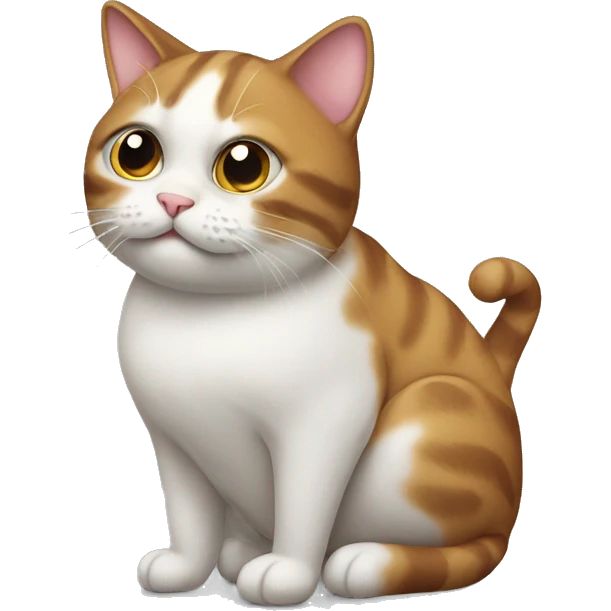 Pooping cat emoji