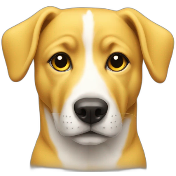 dog-yellow emoji